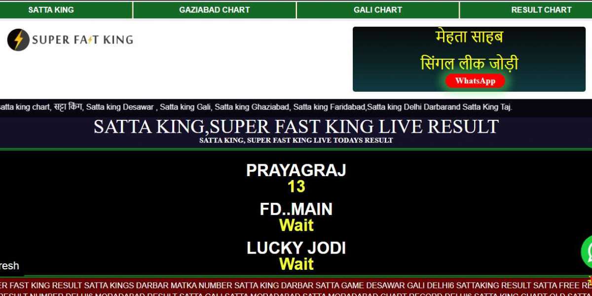 With Superfast King, play Satta King games online in Disawar, Ghaziabad, and UP.