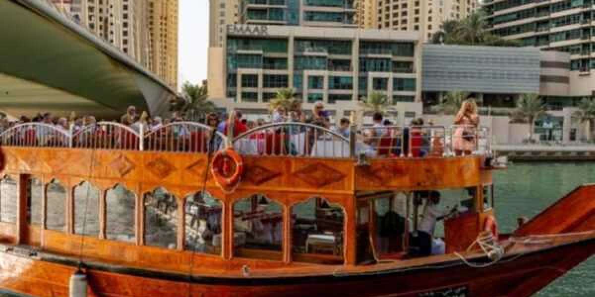 "Sailing in Elegance: The Enchanting Alexandra Dhow Cruise in Dubai Marina"