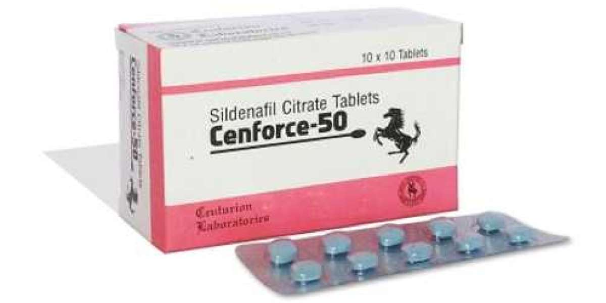 Cenforce 50 mg (Sildenafil) Oral Drug For ED
