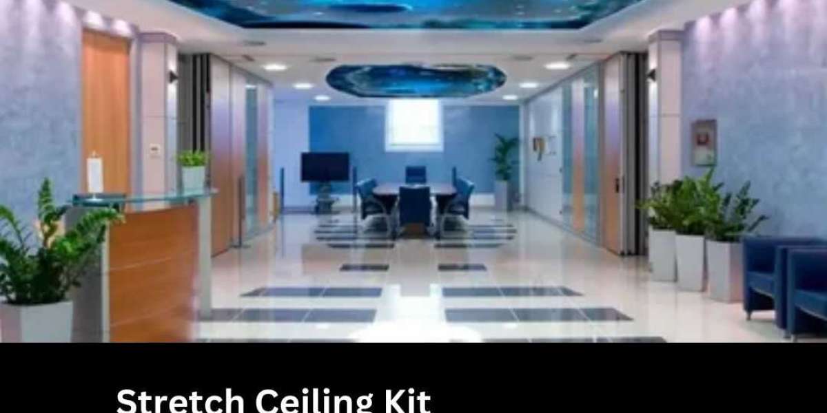 Space with sdceilings' Innovative Stretch Ceiling Kit Solutions