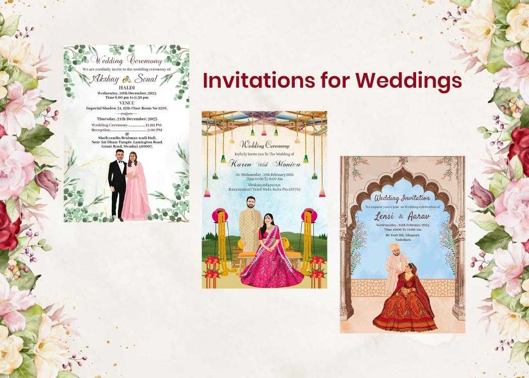 message for invitation for wedding