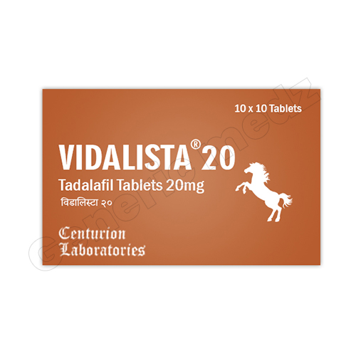 Buy Vidalista 20 Mg (Tadalafil) Tablet | 20% Off | Reviews