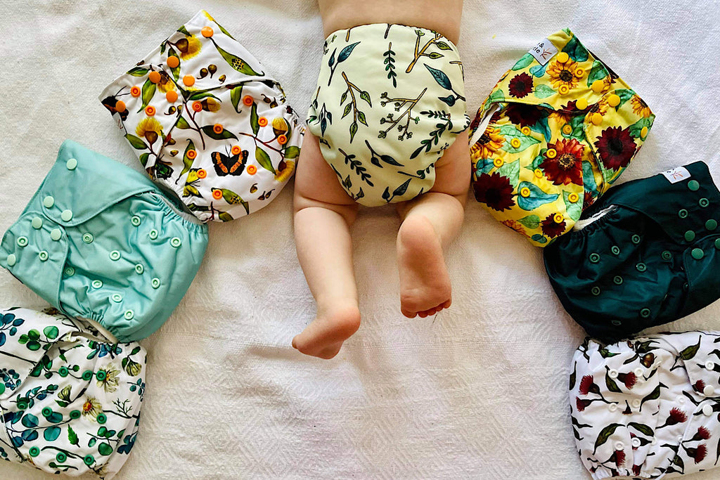 Newborn Modern Cloth Nappies Australia | HippyBottomus                      – Hippybottomus