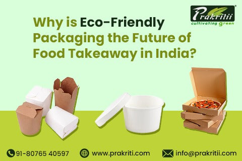 Why is Eco-Friendly Packaging the Future of Food Takeaway in India? - Prakritii - Cultivating Green