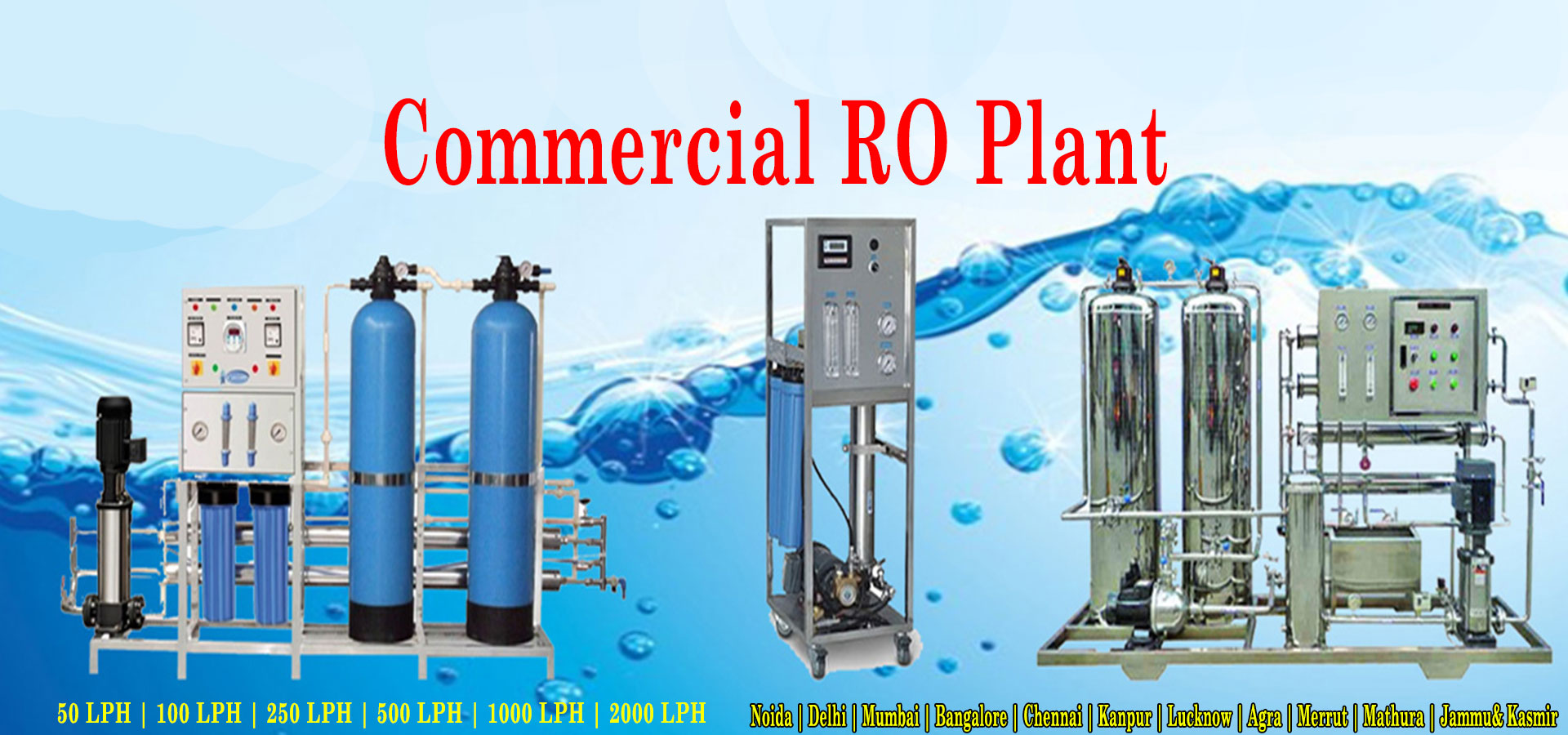 Commercial RO Plant: Manufacturer, Supplier in Delhi – NCR India