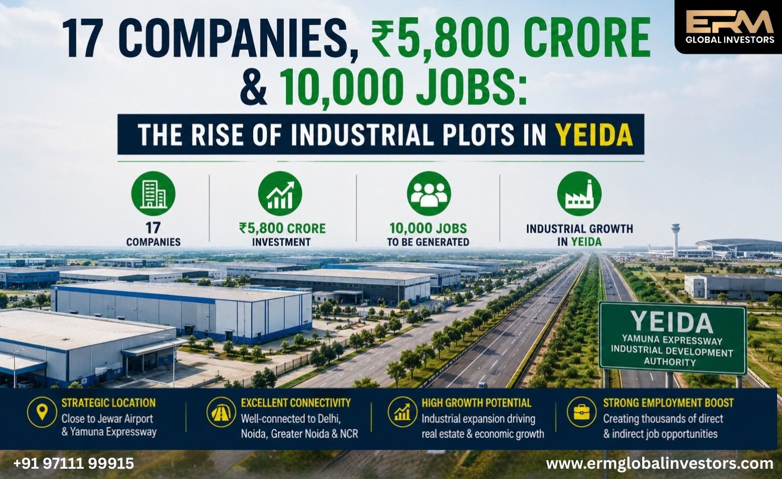 Industrial Plots in YEIDA See ₹5,800 Cr Growth Push