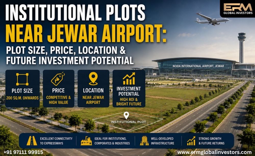 Jewar Airport Institutional Plots 2026: Location, Price, Investment Benefits & Future Growth